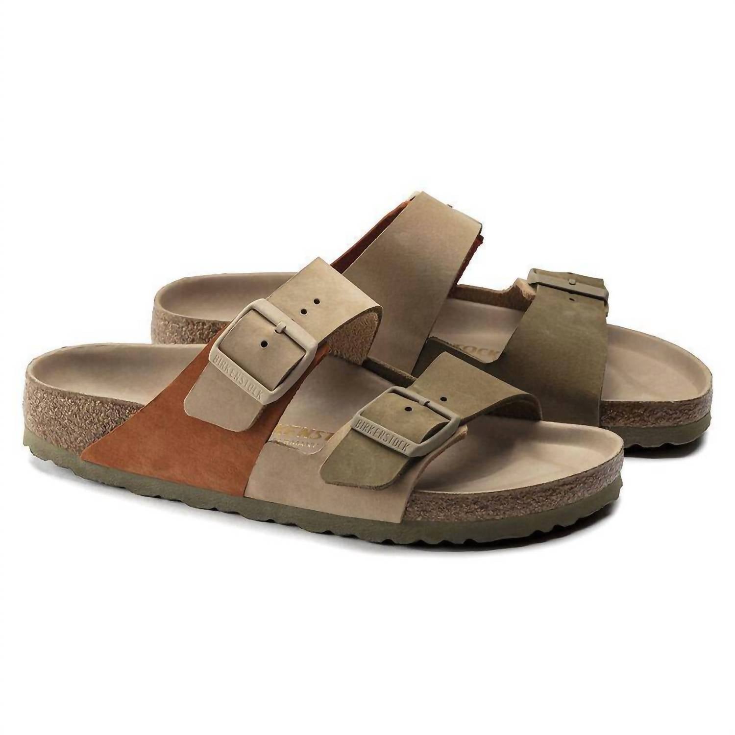 Women's Arizona Split Sandals In Sandcastle Faded Khaki