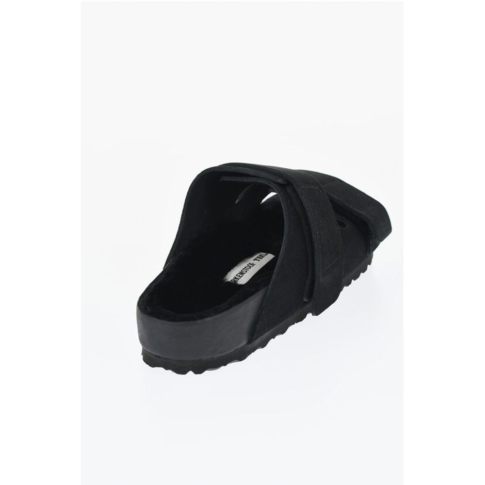 Birkenstock TEKLA Double Strap Suede UJI Sandals with Shearling Men's Sole