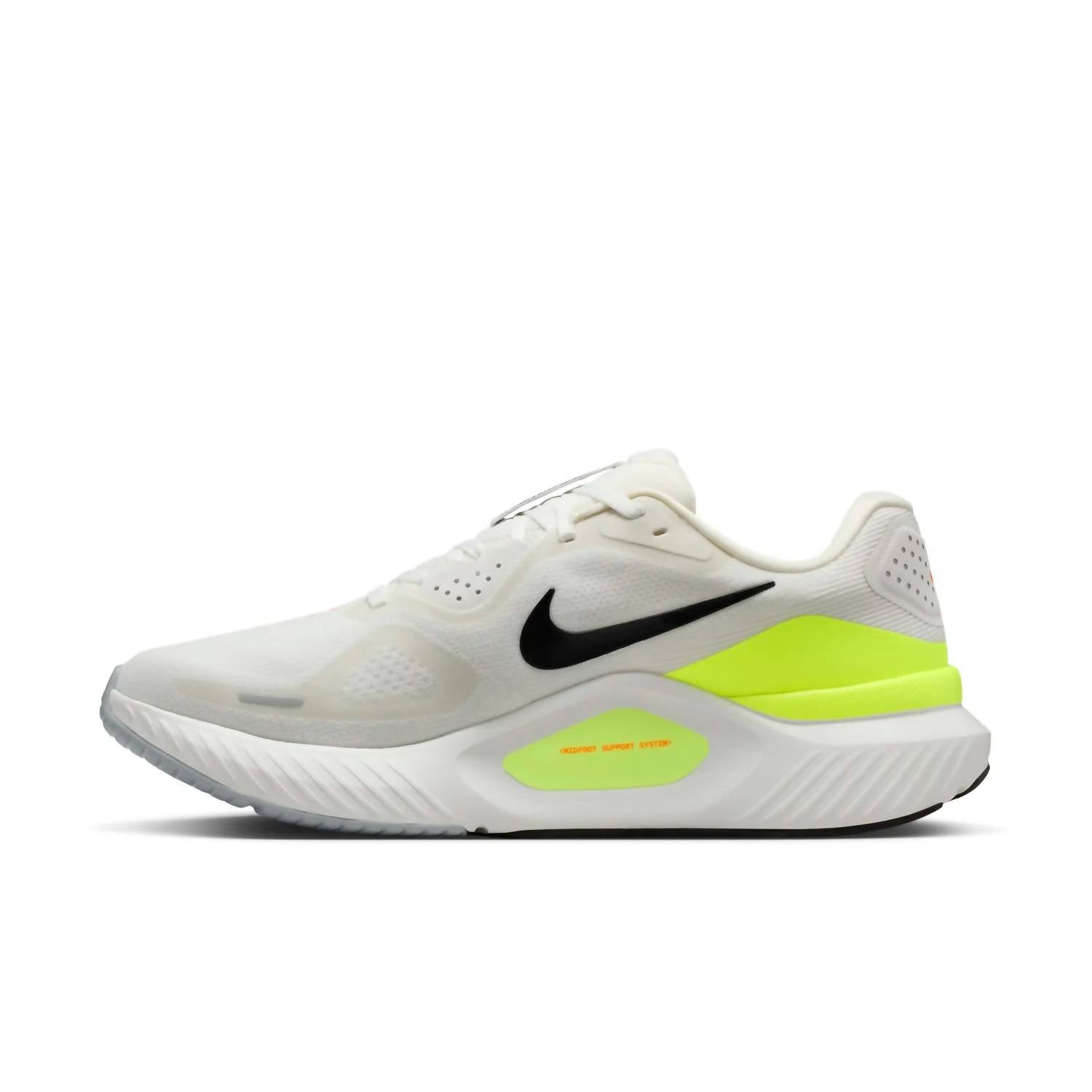 Men's Structure 26 Shoes In Summit White/black/volt/total Orange
