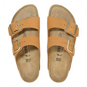 Women's Arizona Leather Sandals In Burnt Orange