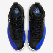 Women's Nike Air Jordan 12 Retro Black/Hyper Royal AO6068-004