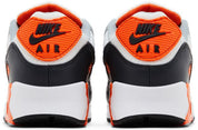 Nike Air Max 90 Summit White Safety Orange Dark Smoke Grey Smoke Grey