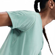 Trail Dri Fit Short Sleeve Running Top In Cannon/summit White