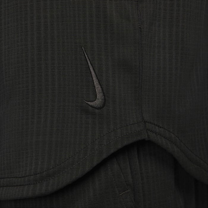 Men's Nike Yoga Top Black Striped Dri-Fit Thumbhole Raglan Sleeve SRT75