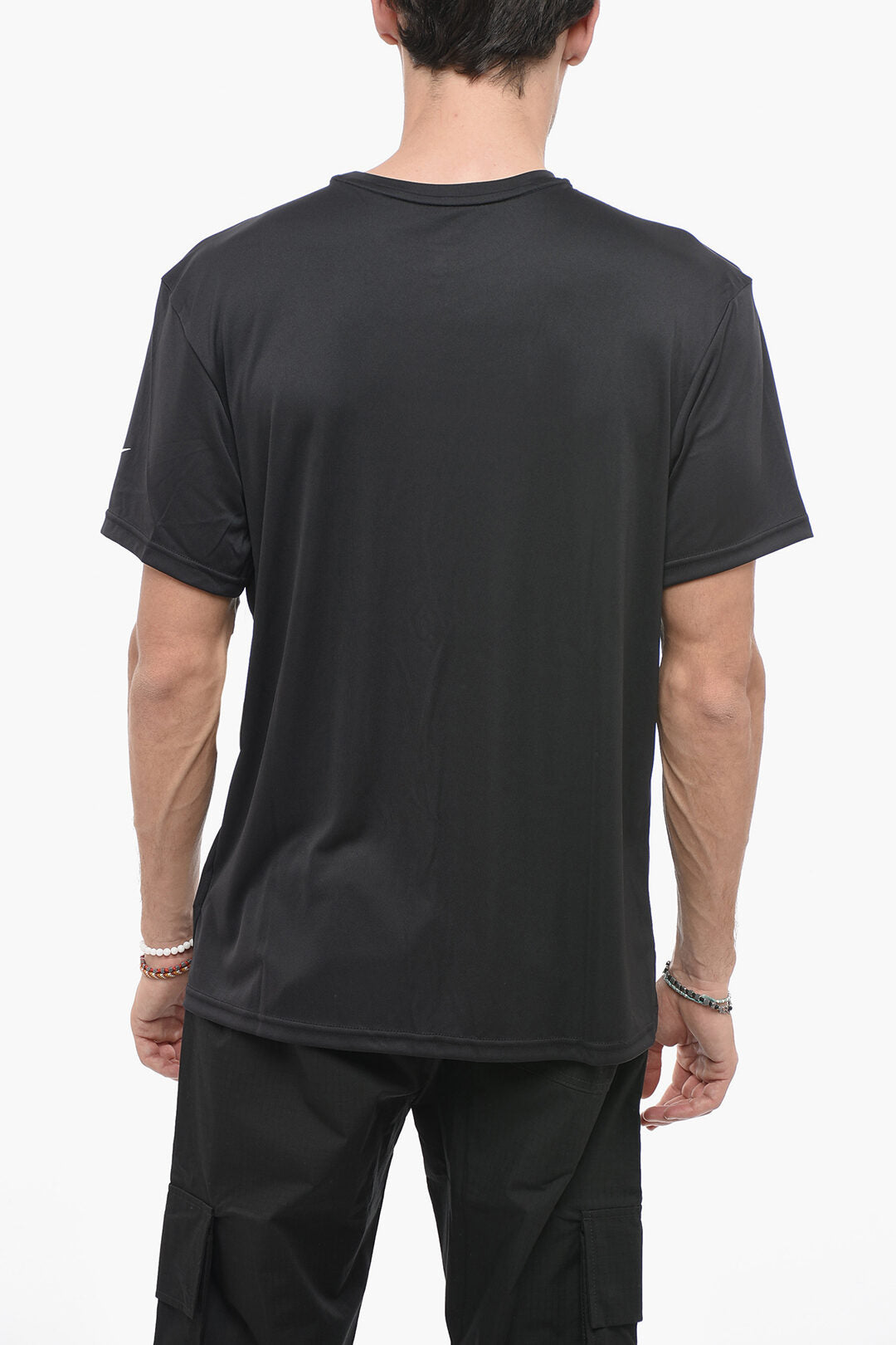 SWIM Crewneck Dri-Fit T-Shirt with Printed Logo