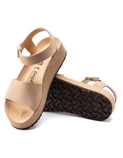 Women's Glenda Nubuck Leather Sandal In Sandcastle