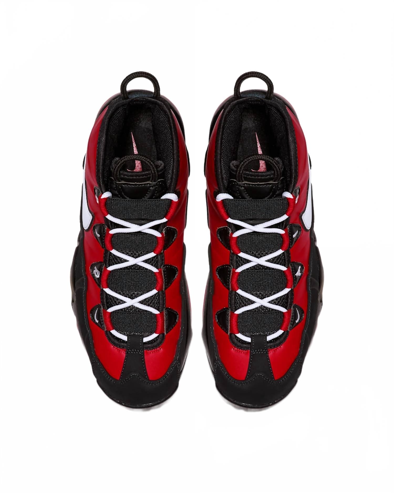 Men's Air Max Uptempo '95 Bulls Sneakers In University Red/white/black