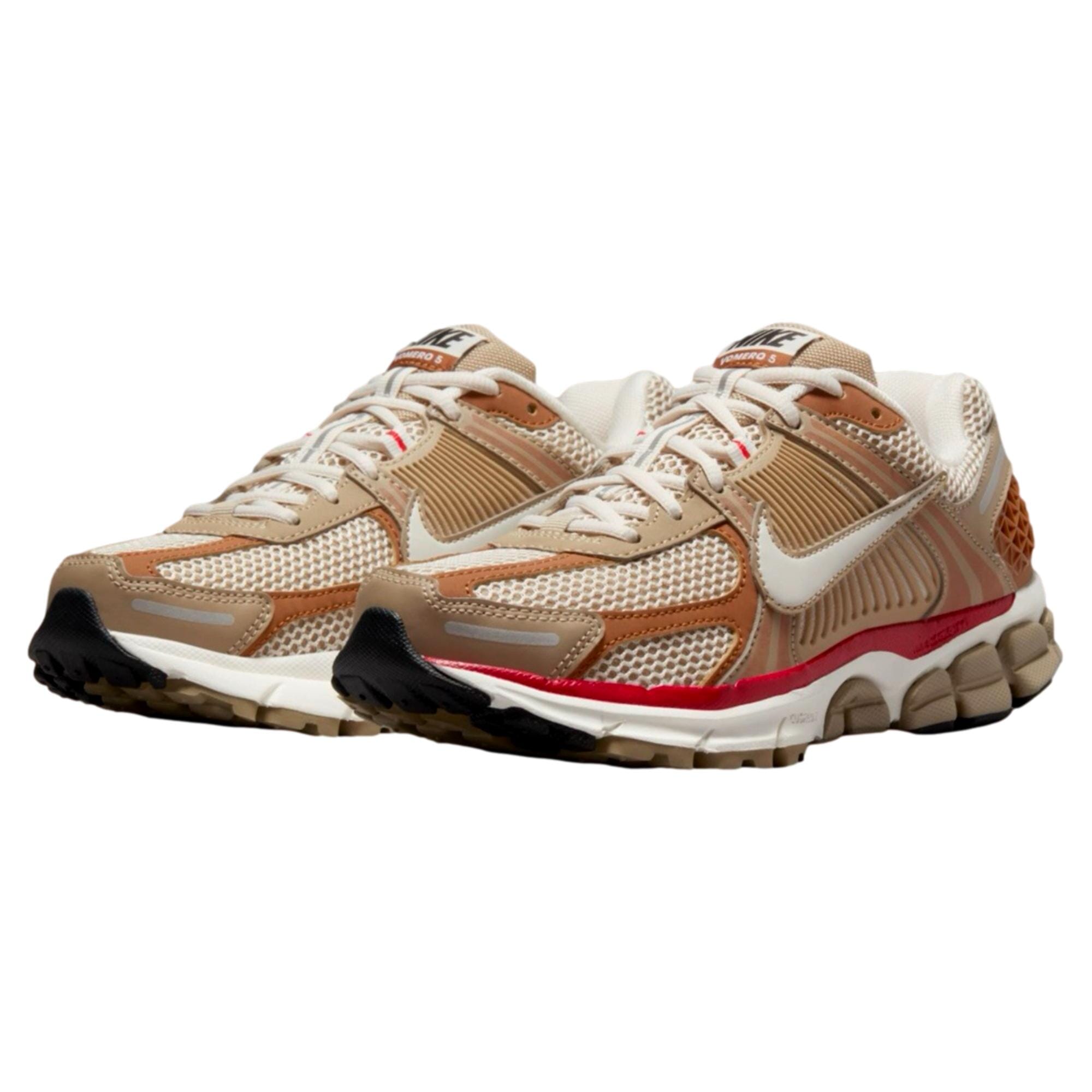 Women's Nike Zoom Vomero 5 Khaki/Phantom-Fire Red-Sail HV0826-247
