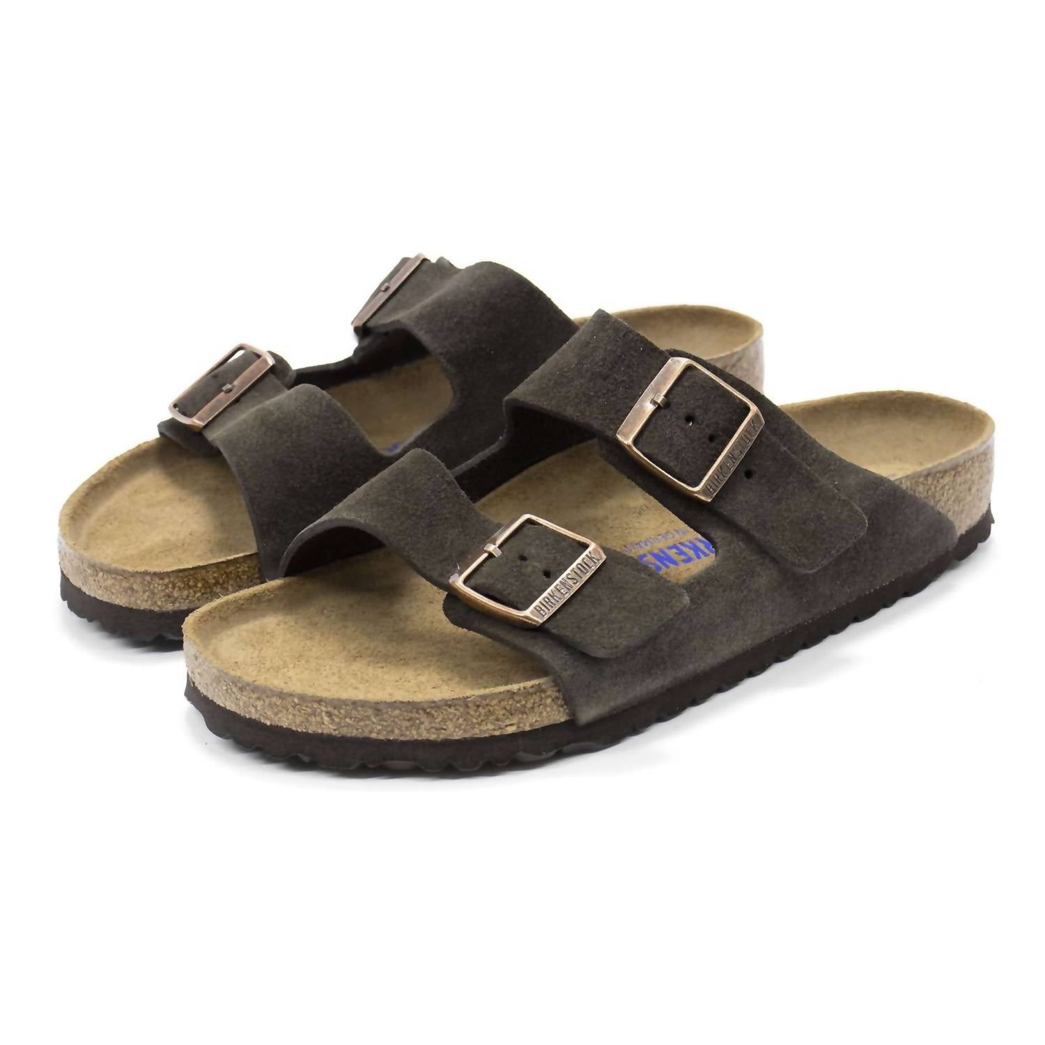 Women's Arizona Soft Footbed Sandals In Mocha