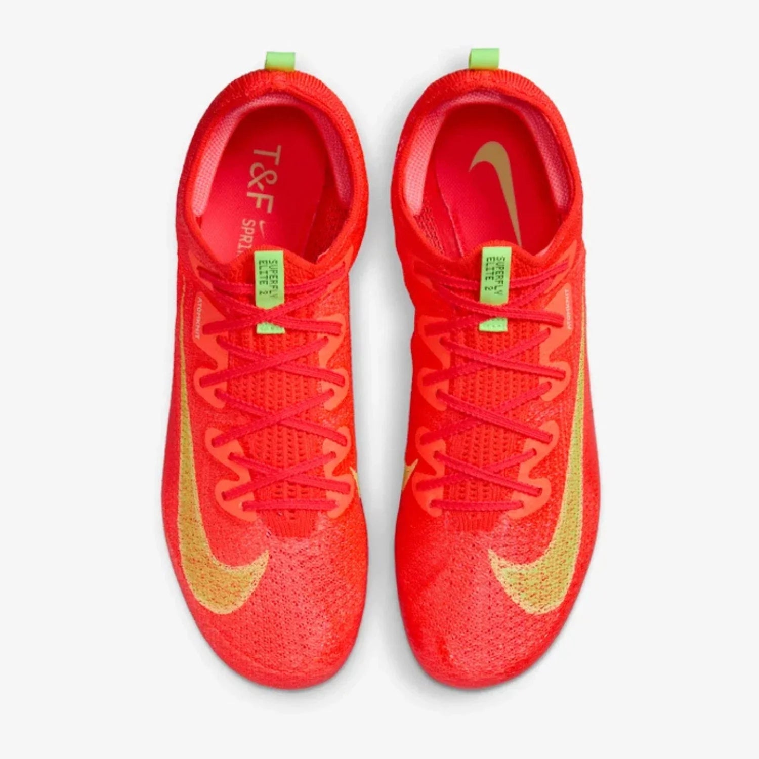 Nike Superfly Elite 2 FZ9662-600 Men's Bright Crimson Sprinting Spikes RHS7918