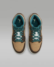 Youth Nike Air Jordan Mid DZ6335- Sneakers Brown Lifestyle Shoes HTAT239