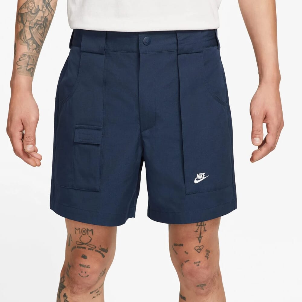 Men's Nike Sportswear Reissue Woven Shorts Midnight Navy/Sail DA0368-410