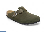 Women's Boston Suede Sandal In Thyme