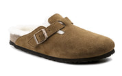 Unisex Boston Fur Shearling Clog In Mink