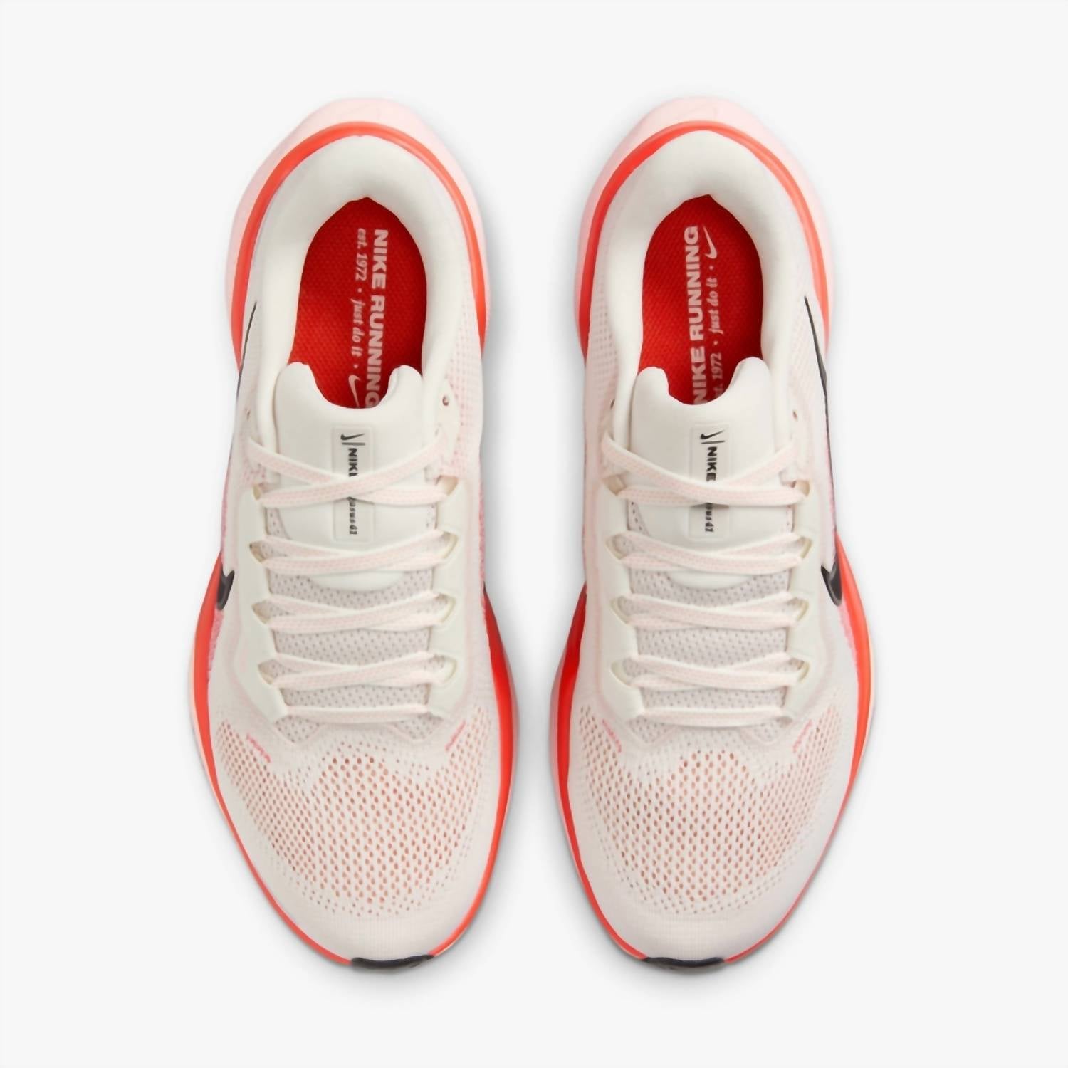Women's Pegasus 41 Road Running Shoes In 011 - Phantom/picante Red/atmosphere/black