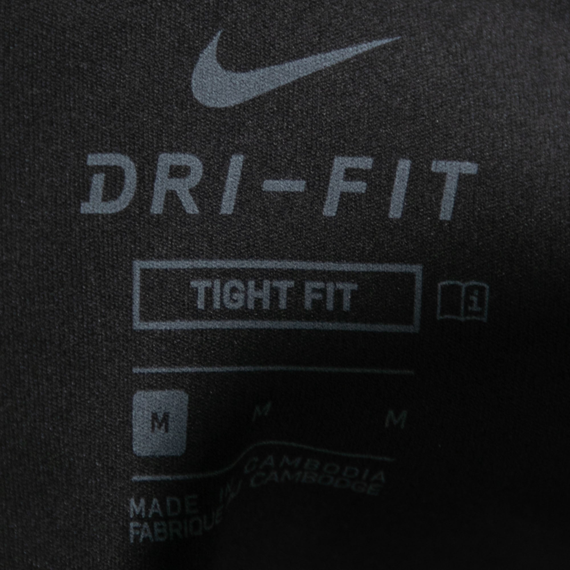 Nike Black Jersey Tight Fit Yoga Pants