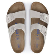 Women's Arizona Sandal In Suede/antique White