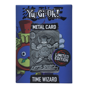 Fanattik Yu-Gi-Oh! Limited Edition Time Wizard Metal Card