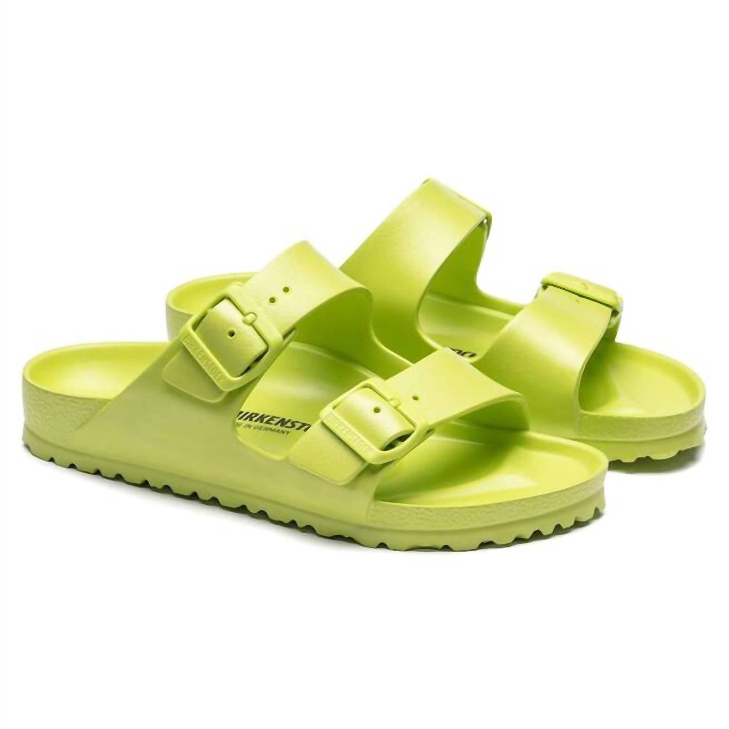 Men's Arizona Eva Flip-Flops In Lime