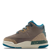Air Jordan 3 Retro - Olive Grey - Toddler Sneakers