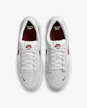 Men's Sb Force 58 Shoes In Platinum Tint/dark Team Red/wolf Grey