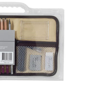 18pc Jasart Sketch & Write Wrap Pencil/Eraser/Sharpener Set w/ Storage