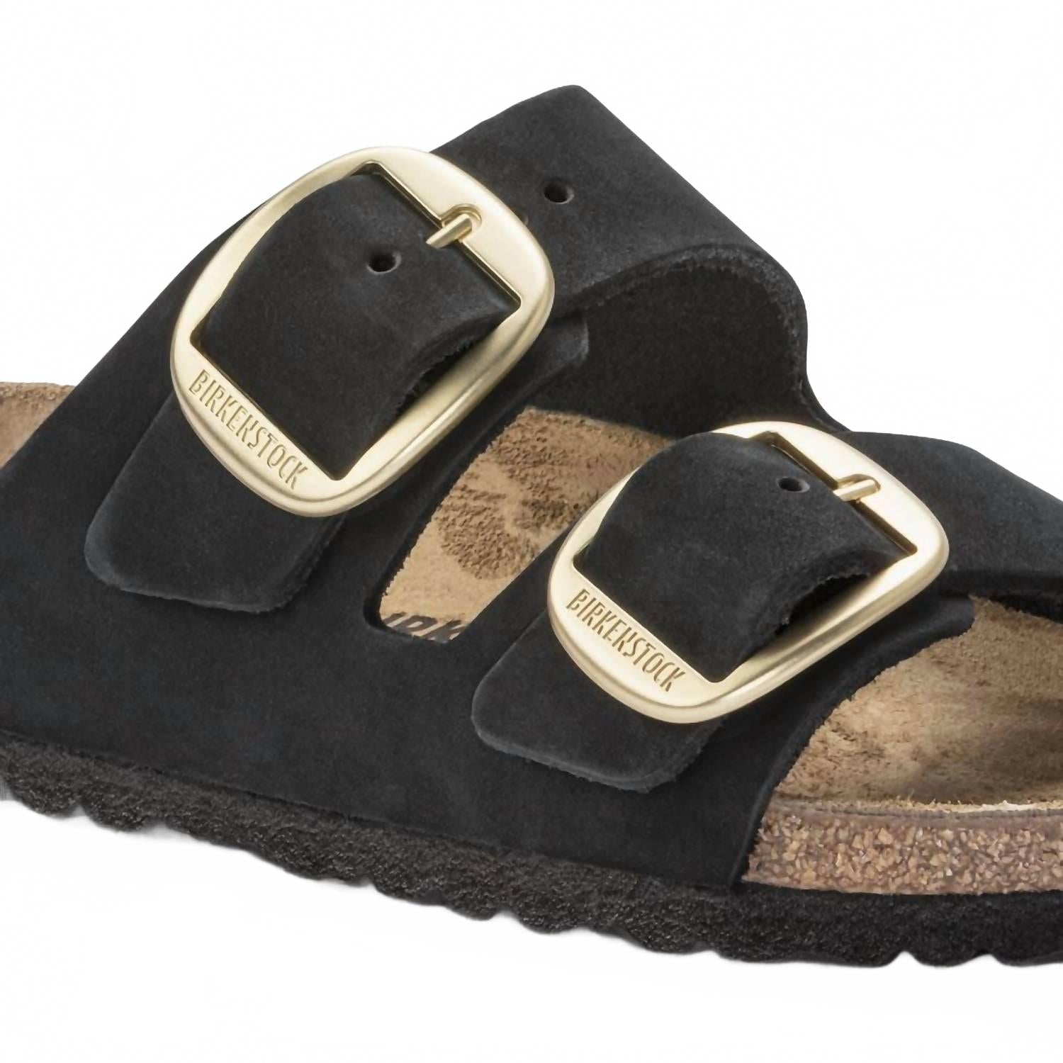 Women's Arizona Big Buckle Sandal In Black