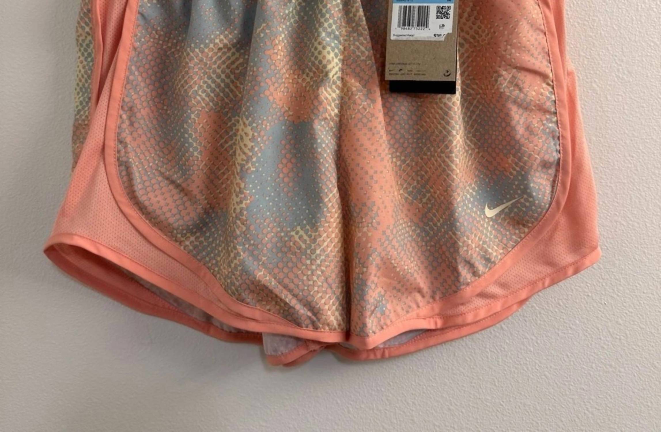 Women's Tempo Lined Dri Fit 3In Shorts In Apricot