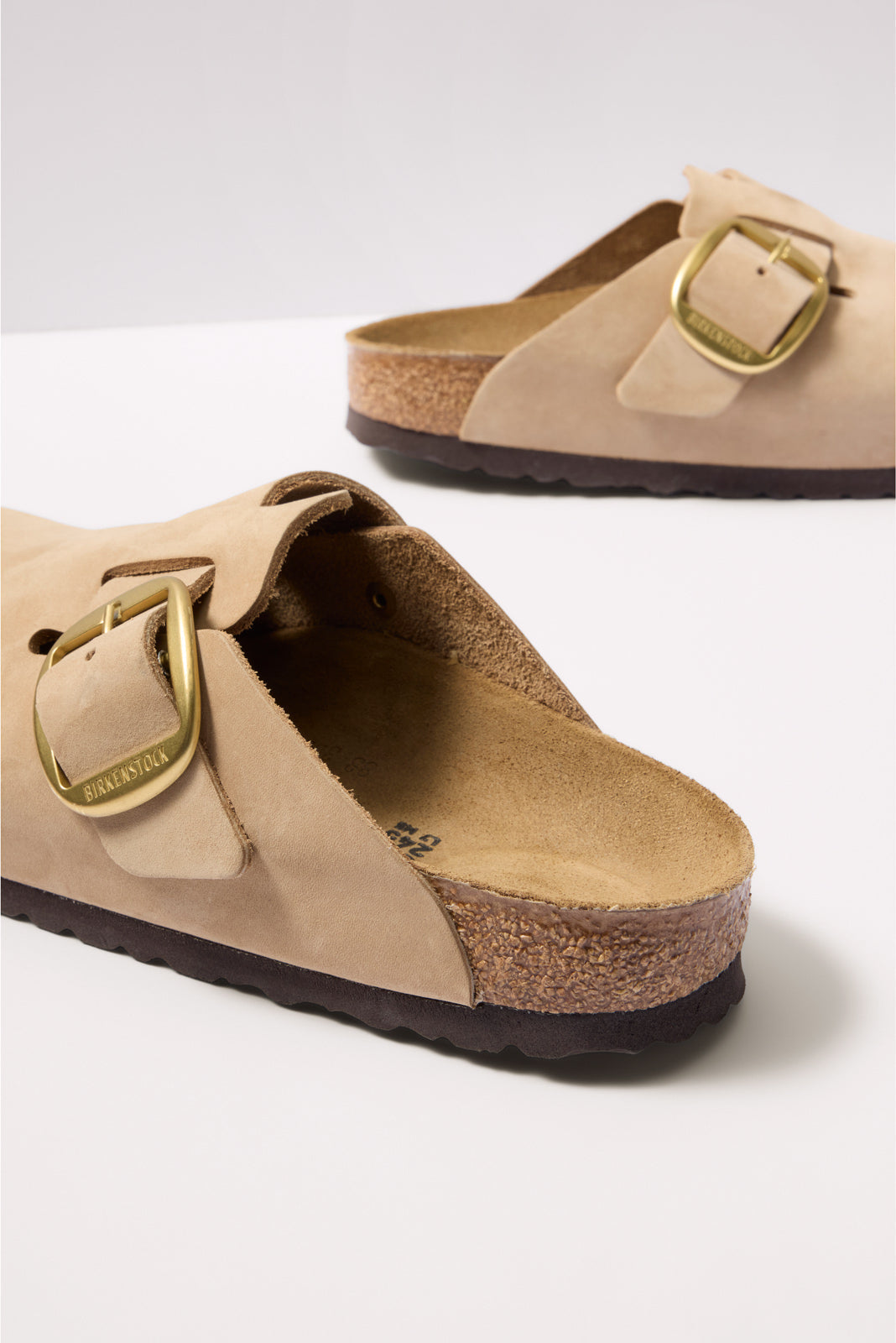 Women's Boston Big Buckle Shoes