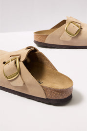 Women's Boston Big Buckle Shoes