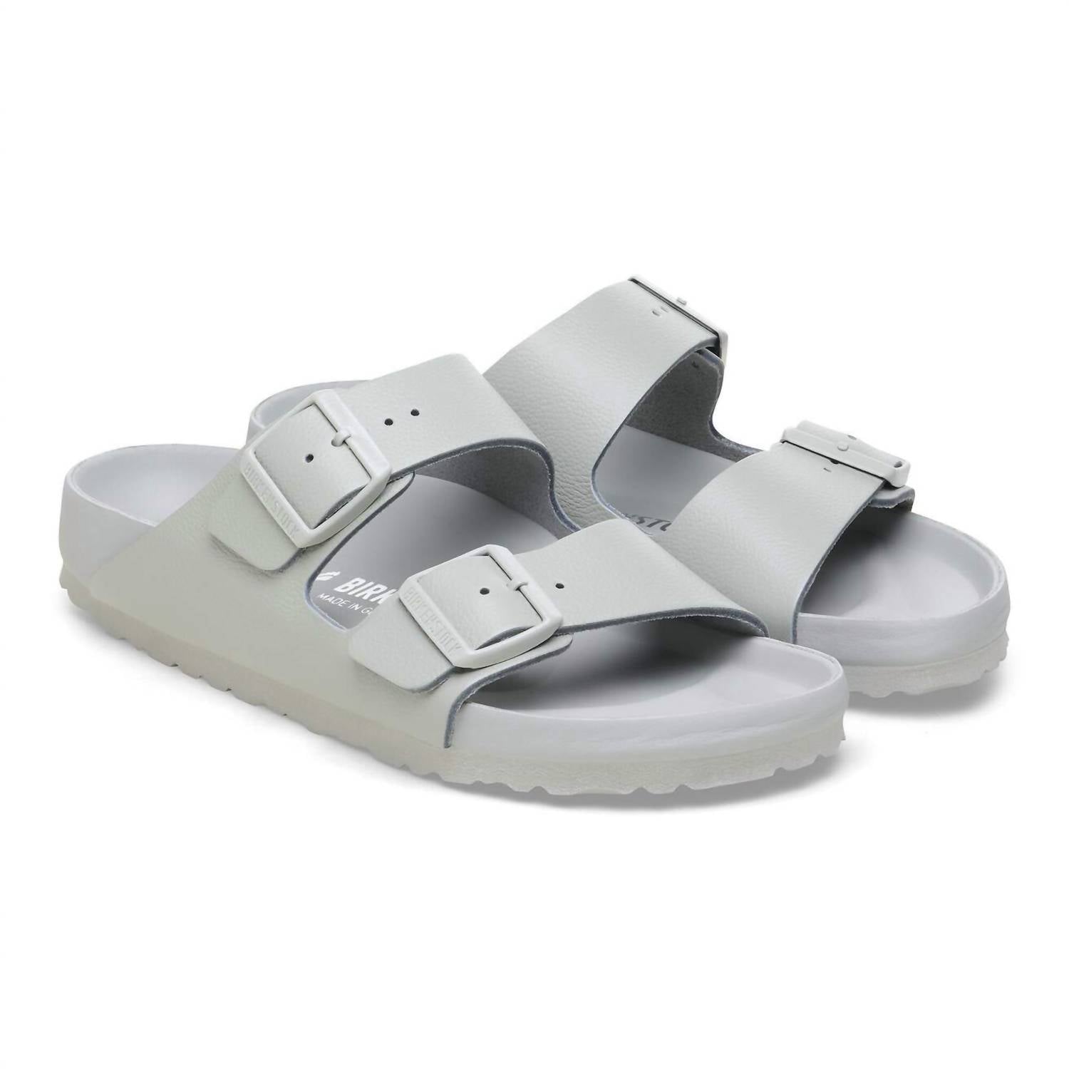 Women's Arizona Leather Sandals In Mineral Gray