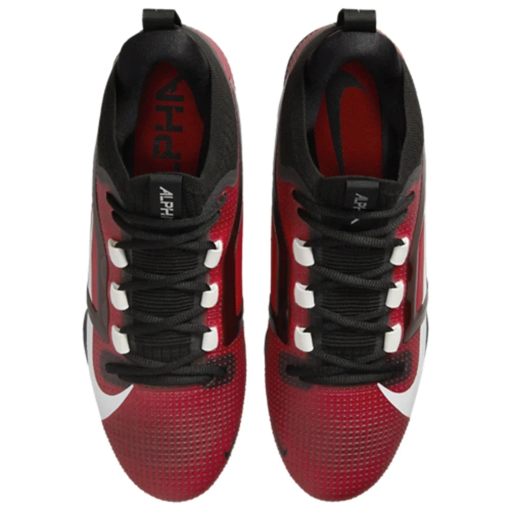 Women's Nike Alpha ace 4 Elite FD7036-600  Red White Football Cleats HAWK3056