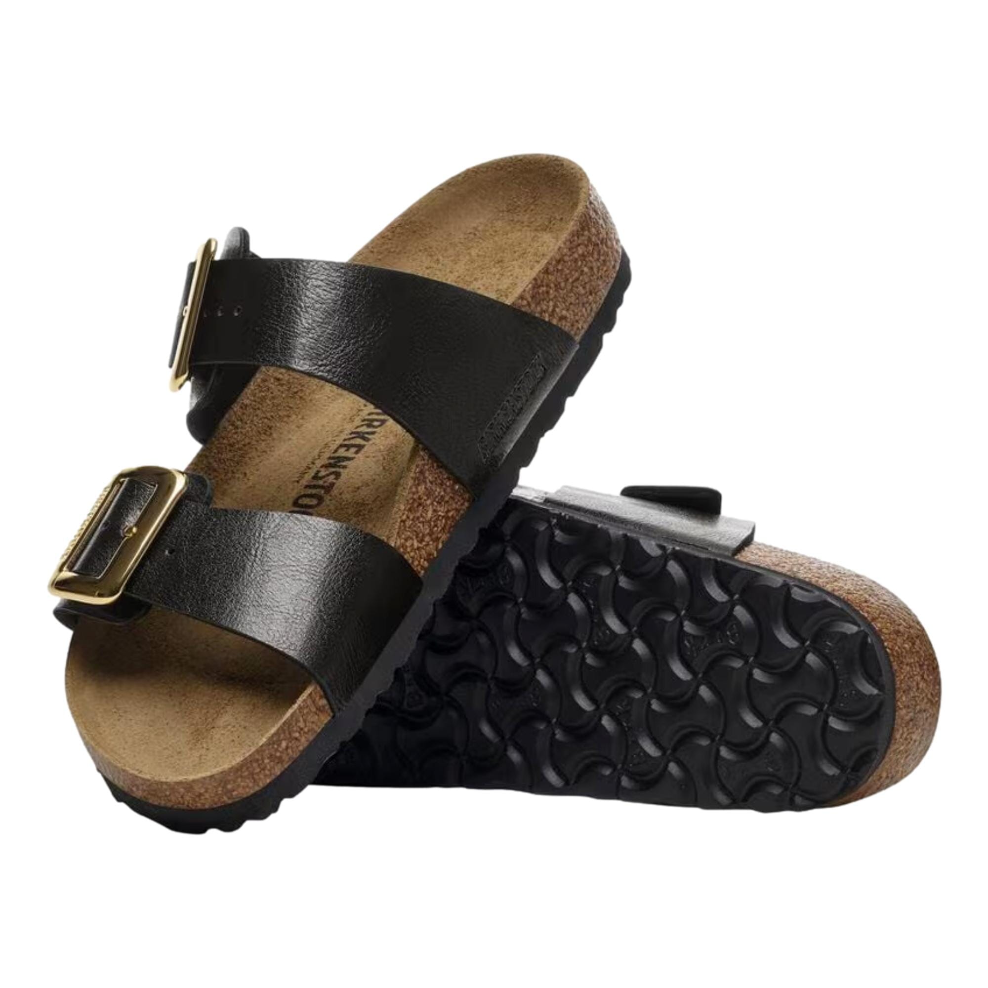 Women's Birkenstock Sydney Cushion Buckle Graceful Licorice 1029457