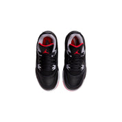 Pre-School Nike Jordan 4 Retro Black/Fire Red-Cement Grey BQ7669-006