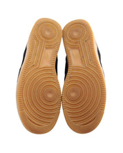 Nike Air Force 1 07 LV8 in Black Gum Suede