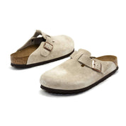 Women's Boston Soft Footbed Clogs In Taupe