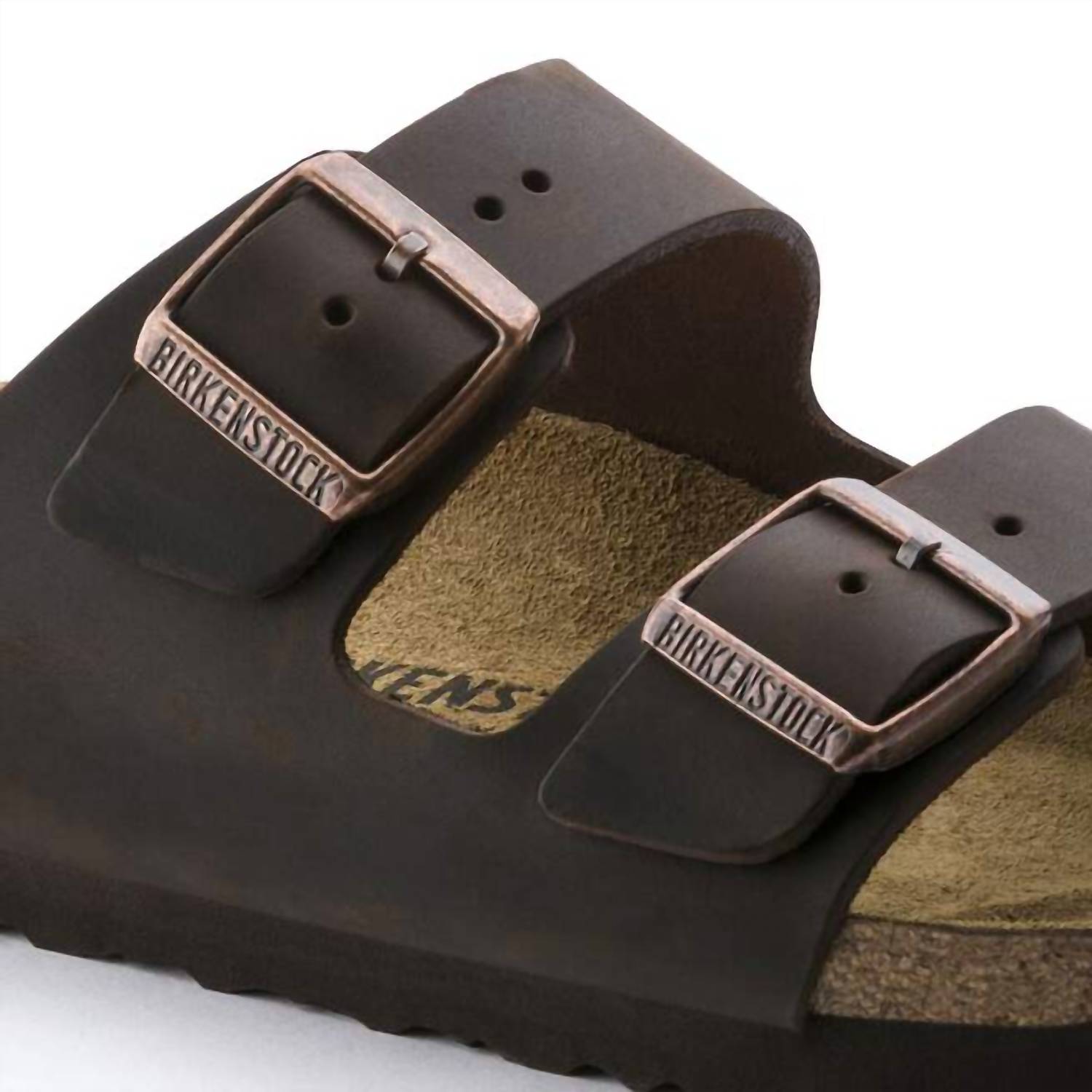 Unisex Arizona Natural Leather Sandals In Habana