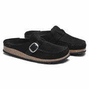Women's Buckley Clog In Black Suede