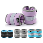Everfit Ankle Wrist Weights Set 1kg 2kg 3kg 4kg Leg Arm Gym Pilates 10kg 4 Color
