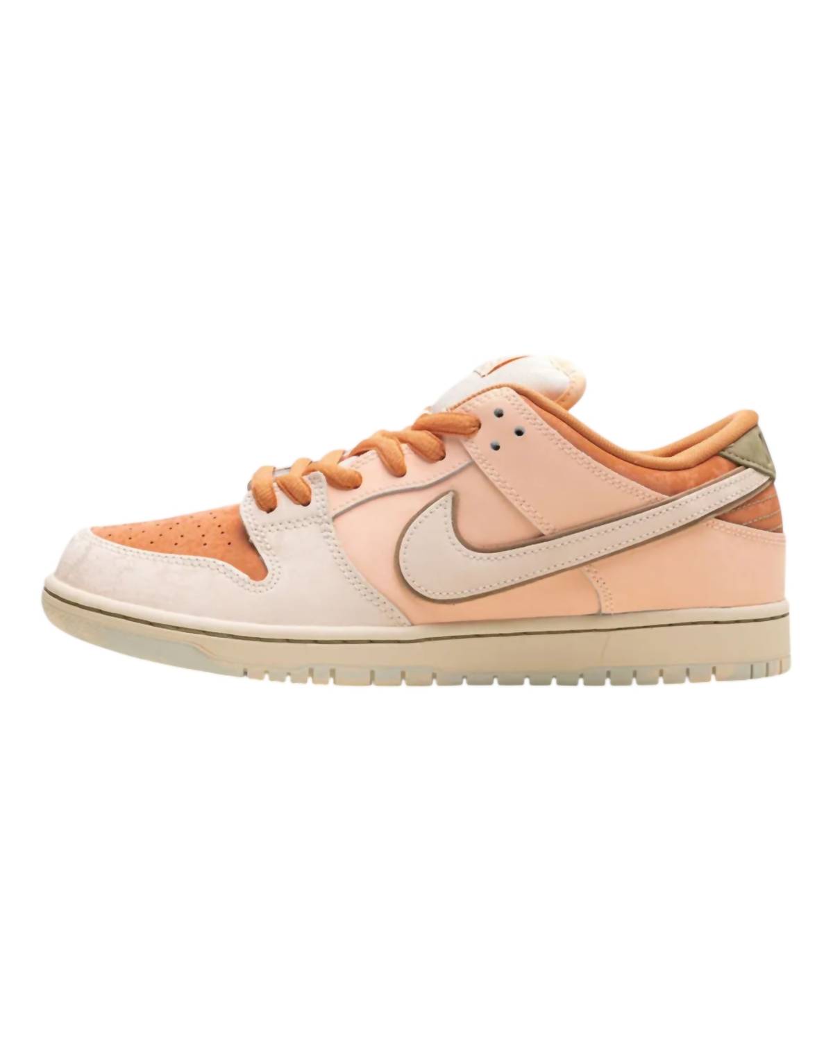 Men's Sb Dunk Low Pro Trocadero Gardens Sneaker In Amber Brown/guava Ice