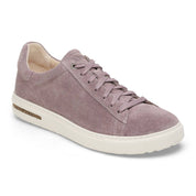 Women's Bend Low Suede Leather Shoes In Faded Purple