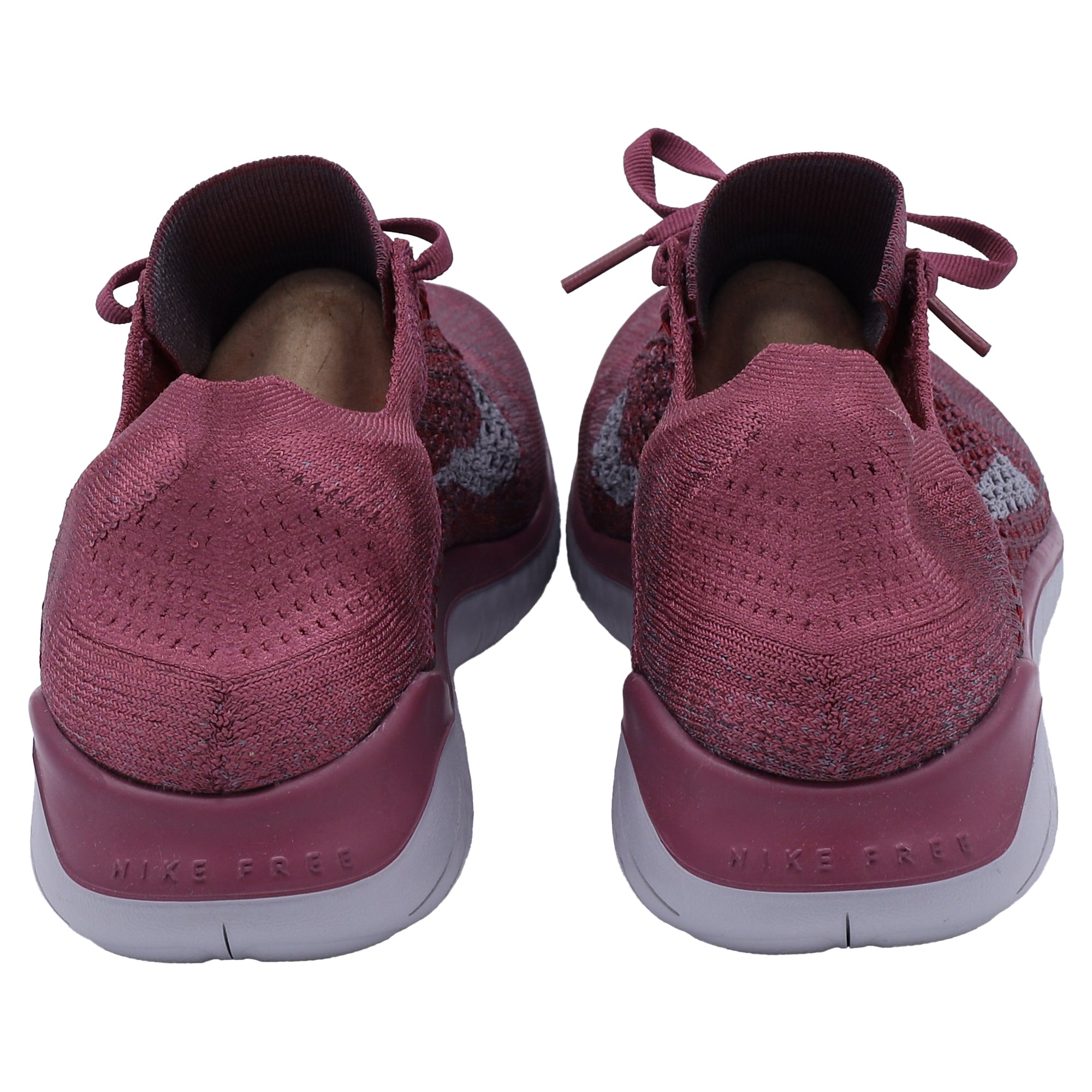 Nike Free RN Flyknit Sneakers in Vintage Wine Polyester