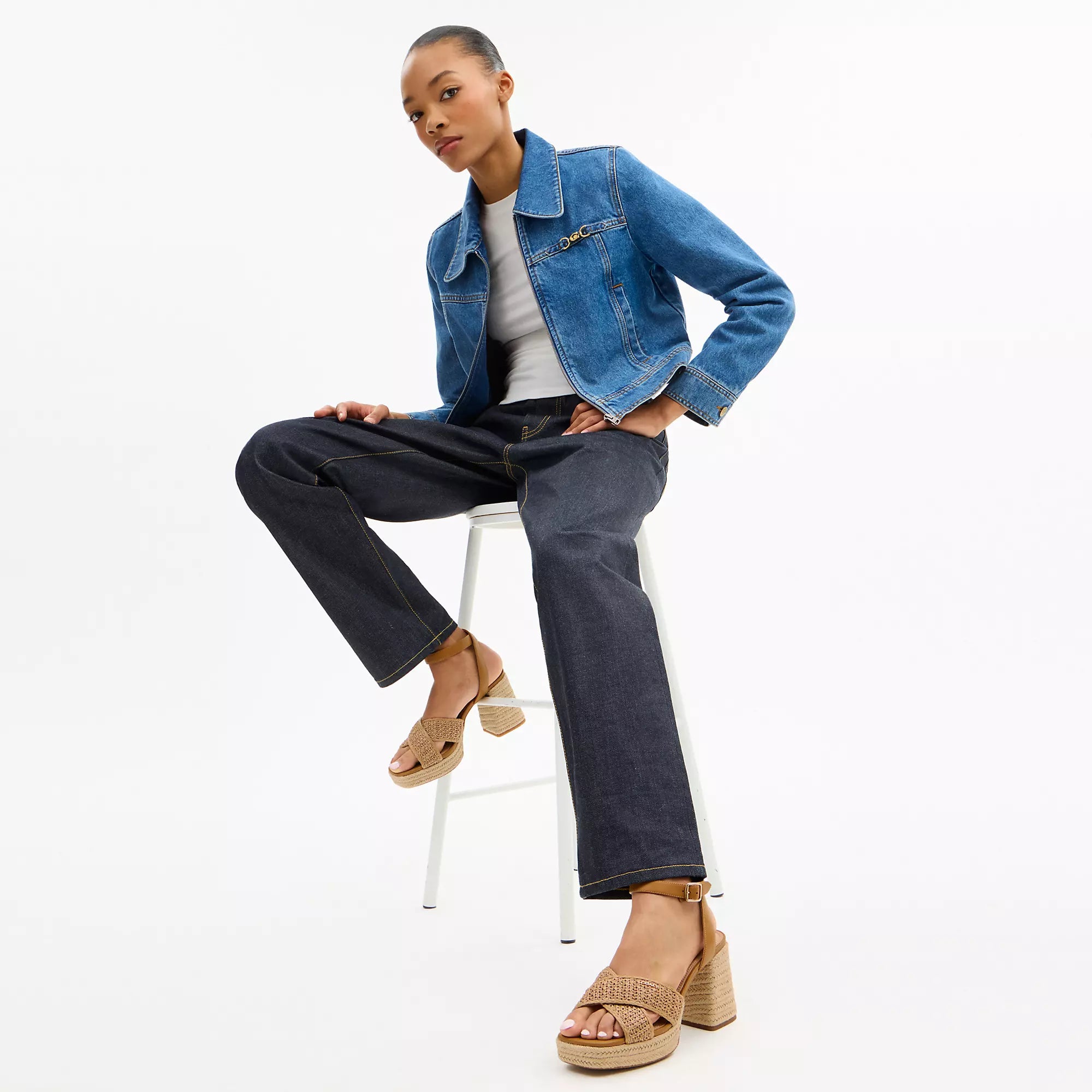 Coach Outlet Block Heel Sandal