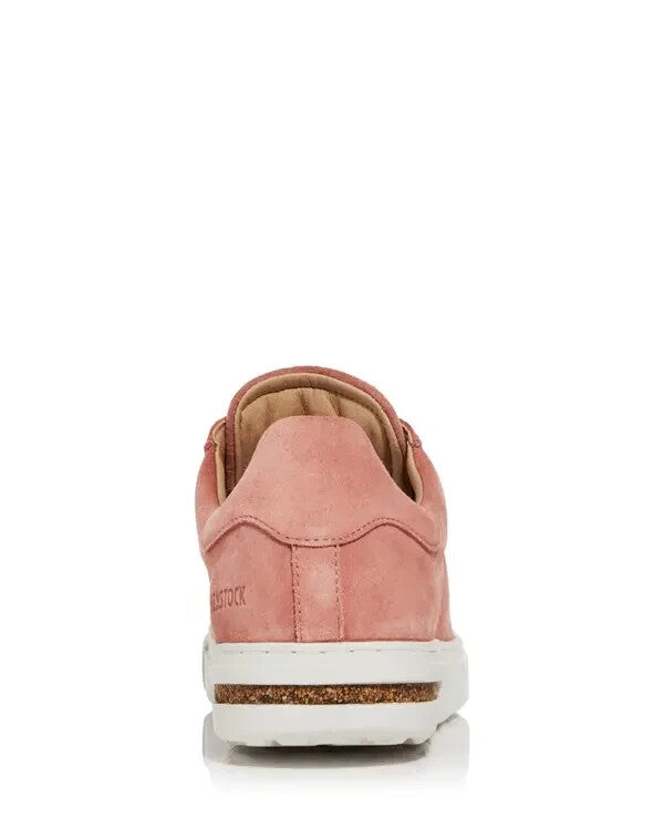 Women's Birkenstock Bend Sneaker 10-10.5 Pink Suede Round Toe Casual Shoes KHD1953
