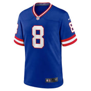 Men's Daniel Jones Royal New York Giants Classic Player Game Jersey In Blue