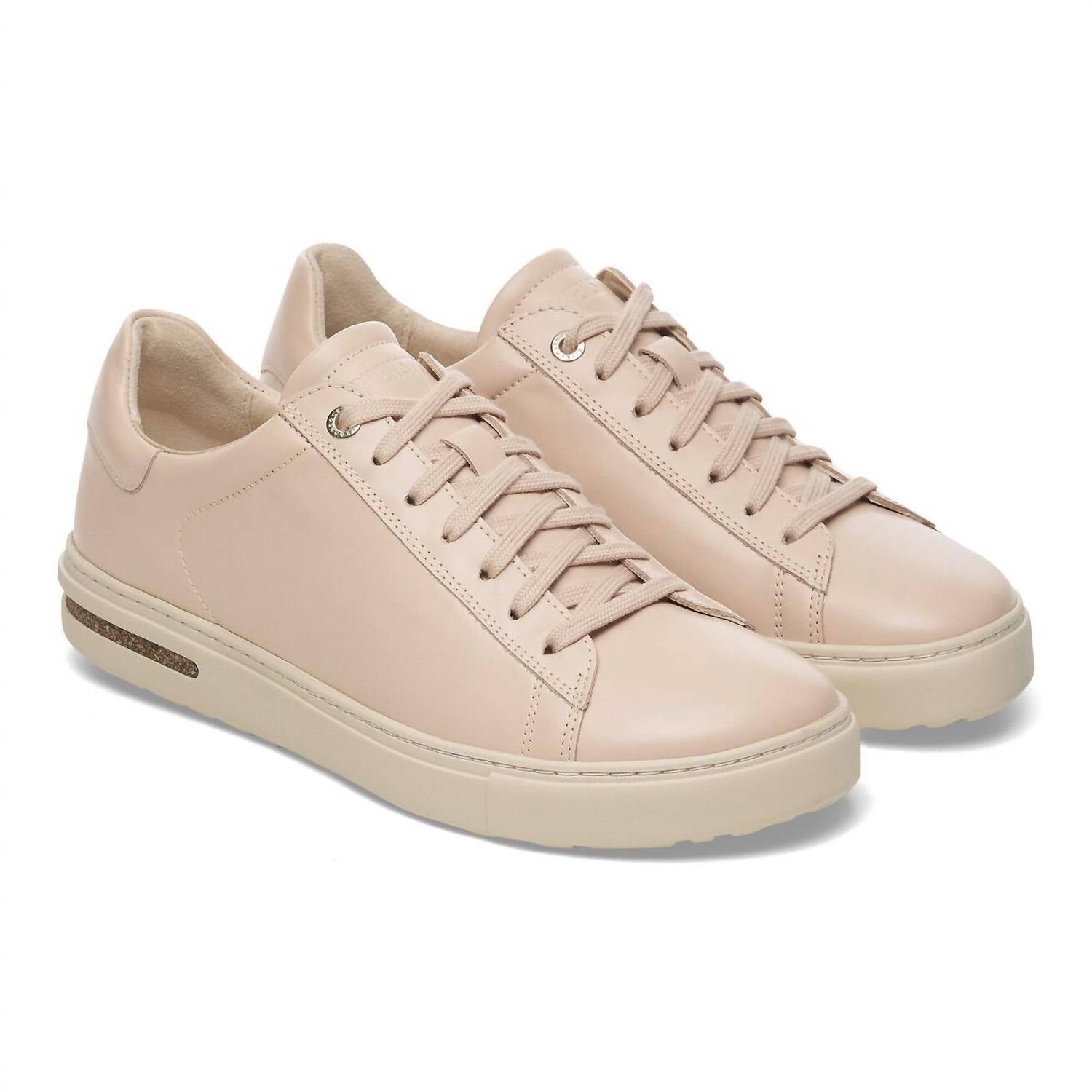 Women's Bend Low Leather Sneakers - Narrow In New Beige