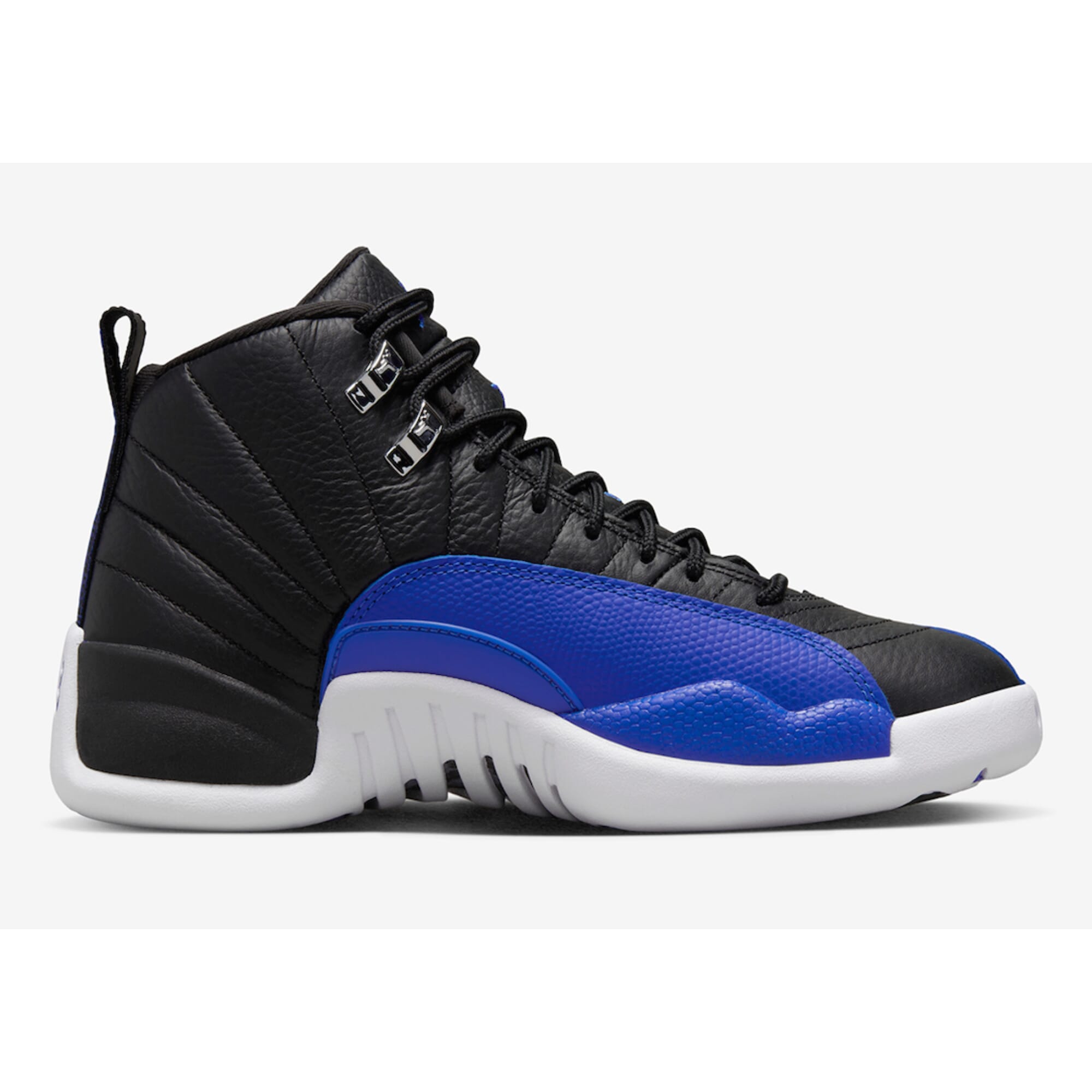 Women's Nike Air Jordan 12 Retro Black/Hyper Royal AO6068-004