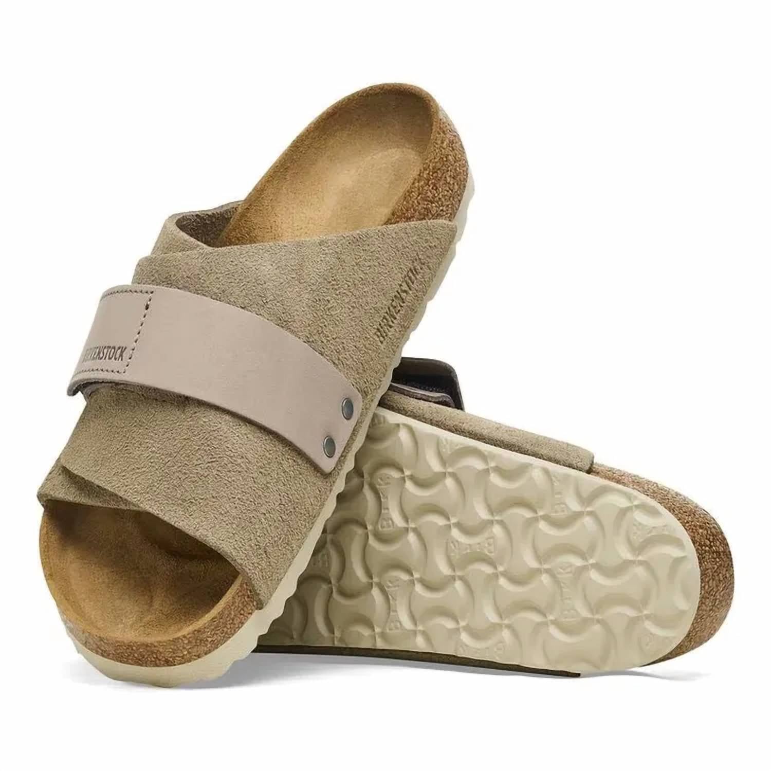 Men Kyoto Sandal In Taupe