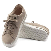 Women's Bend Low Canvas-Suede Sneakers In Sandcastle
