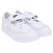 Nike Kwondo 1 Sneakers in White Leather